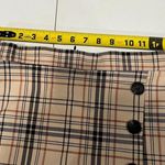 Altar'd State Altar’d State Plaid Mini Skirt Skort Buttons Academia Preppy Womens Size Small Photo 4