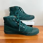 BANGS Green Canvas High Top Sneakers Shoes Women Size 6 Men’s Size 4.5 Photo 1