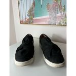 A New Day Black Suede Knotted Bow Slip On Sneakers Loafers Casual Shoes 11 Photo 3