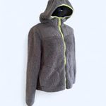 SO good for life Grey fleece jacket with Size Medium Gray Photo 2