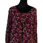 J. Jill Women’s Top Medium 100% Silk Photo 0