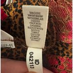 Victoria's Secret Leopard Print Hot Pink Lace/Velvet Trim Babydoll Camisole Sz L Photo 4