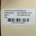 Meshki  Kelsey Cowl neck Playsuit SZ L Photo 11