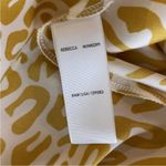 Rebecca Minkoff Nwot Rebecca minkhoff Davis skirt gold animal print 6 Photo 5