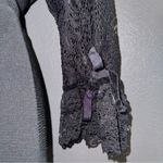 Worthington  Women’s Little Black Laced Long Sleeve Sexy Dress Large 14 Photo 7