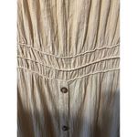 Tuckernuck  Moon River Tan Long Sleeve Midi Dress Sz. L Photo 4