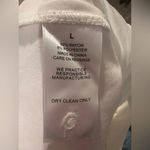 Revolve  Nonchalant Label Fabi Pants in White Sz L Photo 8