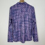 Adidas Women's Advantage Printed Long Sleeve Golf Polo Shirt NWT Size Large Photo 2