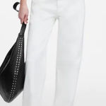 Madewell ‎ Petite Low-Slung Baggy Jeans Pure White size 26p NWT Photo 0