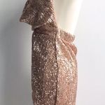 Rose gold sequin dress, size M Size M Photo 3