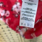 Kut From The Kloth  Red‎ Floral Blouse Size Large Photo 7