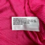 Universal Threads Universal Thread Women's Hot Pink Ribbed Long Sleeve Henley - Size XS - NWT Photo 4