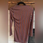 Diane Von Furstenberg Diane Von Furstenburg 2 Silk jersey dress retro navy, orange, brown print EUC Photo 3