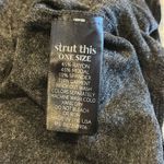 Strut this  Women’s Black & Grey Camouflage Tank Top - One Size Photo 3