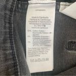 Madewell EUC  Stovepipe Straight Leg High Rise Raw Hem Jeans size 26 Photo 10