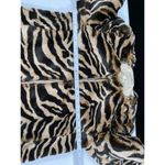 Banana Republic SKU 7894 Womens Faux Fur Tiger Print Jacket Size XS Photo 5