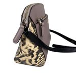 Kate Spade NY Louise Python Embossed Taupe Crossbody Purse Photo 8