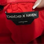 Naven Bebe x Elegant Red Strapless Sweetheart Front Slits Jumpsuit Photo 7