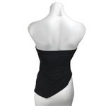 Urban Outfitters Black Sleeveless Strapless Asymmetric Bandeau Tube Tank Top XS Photo 1