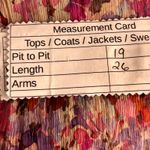 Johnny Was Silk Floral Blouse Pink Medium Photo 8