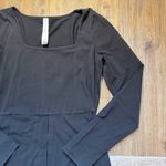 Madewell Black Slim Fitting Long Sleeve Jumpsuit XL Photo 1