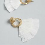 For Love & Lemons Loop Fringe Earrings Post Back Photo 6