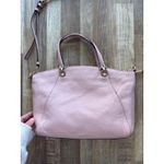 Coach Designer  Pebbled Leather Prairie Crossbody Satchel in Blossom Photo 3