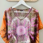 Earthbound Sheer Pullover Top Sz Small Photo 5