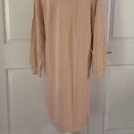 ZARA Oversized Sweatshirt Blush Pink Midi Dress Photo 8