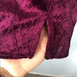 Valerie Stevens Maroon Burn Out Top Size M Photo 2