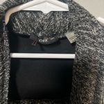 Dex long sweater black and grey Vest Photo 2