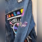 Trolls World Tour Jean Jacket Movie Promo HTF US Denim Patches Photo 7