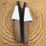 Betula by Birkenstock Sz 37 Women’s US 6 Slip On Sandals White Brown Photo 4