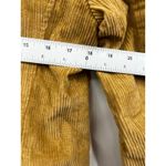EXPRESS  Jacket Womens Mustard Yellow Tan‎ Funnel Neck Corduroy Size 7 8 Photo 9