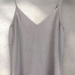 Brochu Walker  Women's Gray Silver Asher‎ Camisole Adjustable Strap Size M Photo 0