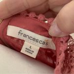 Francesca's Francesca’s Rose Pink Lace A-Line V-Neck Dress Size Large NEW Photo 1