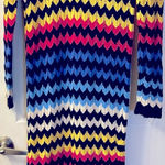 Farm Rio  chevron stripe dress M Photo 0