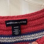 American Living FINAL MARKDOWN  knit top medium Photo 2