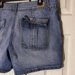Zana Di Flat Front High Rise Denim Shorts 18 Photo 9