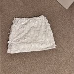 Amazon  White Sparkle Skirt Photo 1