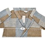 New Directions Blue Spruce Multi Night Blooms Cardigan Sweater XL Casual Winter‎ Gray Photo 5