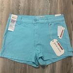 Aqua Blue Women's High rise NWT Shorts by GOGO Size undefined Photo 2