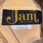 Jam California vintage yellow satin collared button Down shirt Size undefined Photo 5