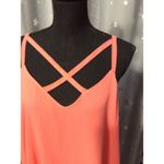 Torrid Size 2X Spaghetti Straps Cross over front Dark Peach Photo 2