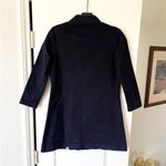 Nooworks Art Teacher Dress Black Stretch Twill Asymmetrical Zip Small EUC Photo 7