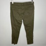Gap  Girlfriend‎ Jeans olive green distressed size 28r Photo 8