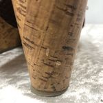 Montego Bay Club  Sandal Women Size 7 Brown Block Heel Slip On Slides Open Toe Photo 7