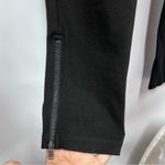 CAbi Black riding Leggings S elastic pull on w/Ankle Zipper #999 Photo 10