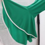 Sam and Jess Green Bell Sleeve Top Womens Holiday Christmas Boho Party Size L Size L Photo 2