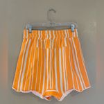NWOT Free People Movement All Star Printed shorts sz S Orange Photo 1